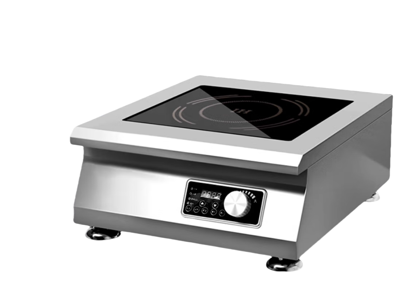 Desktop single head light wave stove
