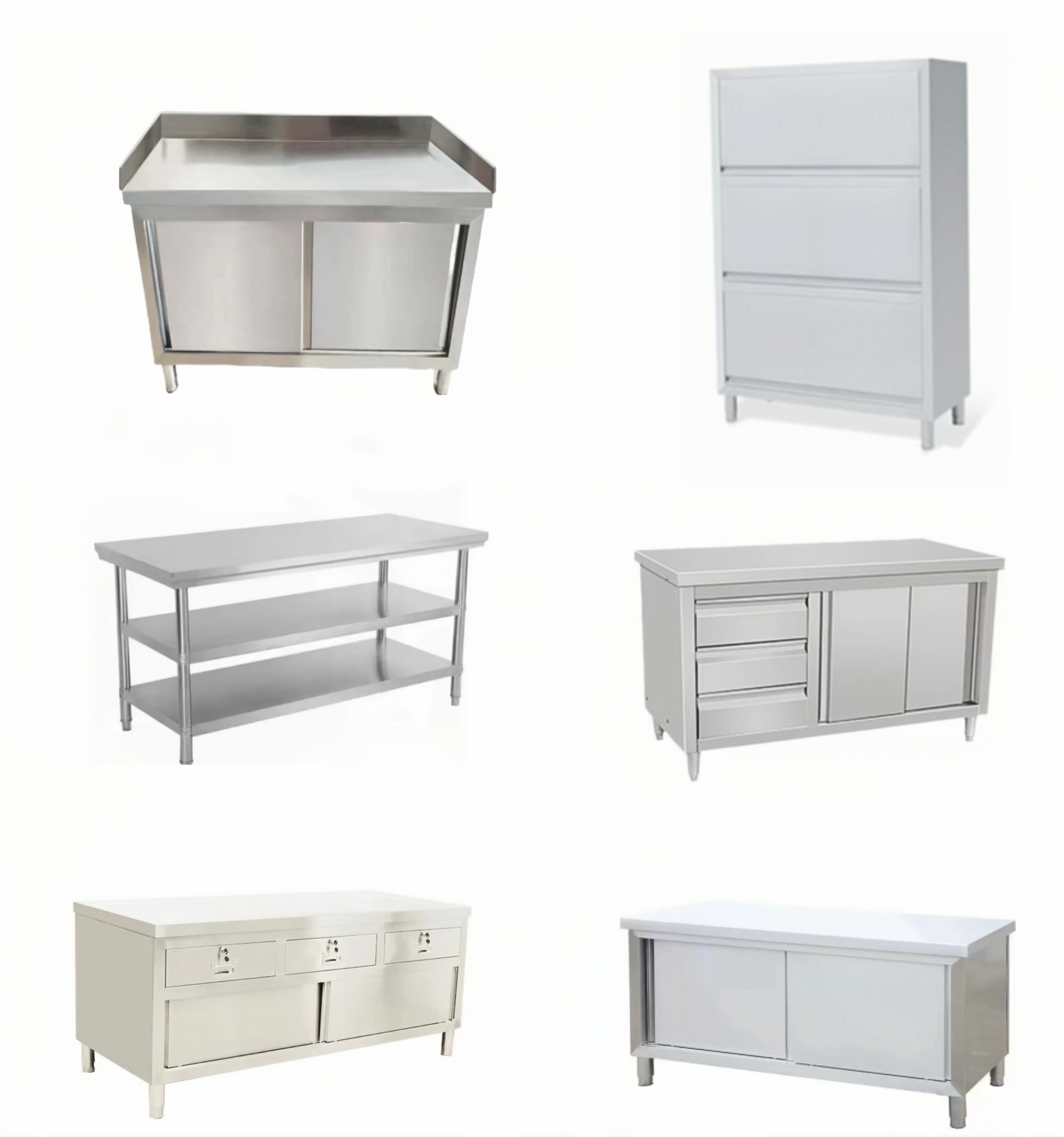 Stainless steel workbench