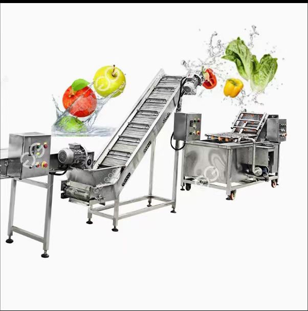 Équipement de nettoyage des fruits et lé
